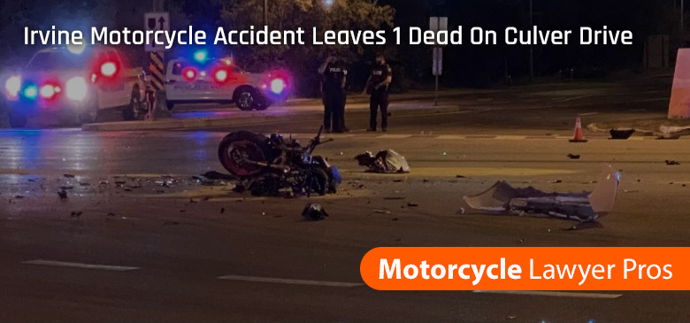 Irvine Motorcycle Accident Leaves 1 Dead On Culver Drive