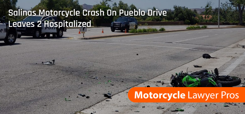 Salinas Motorcycle Crash On Pueblo Drive Leaves 2 Hospitalized