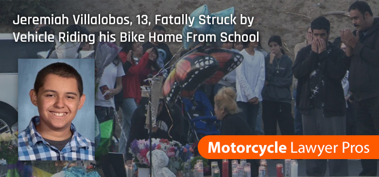 Jeremiah Villalobos, 13, Fatally Struck by Vehicle Riding his Bike in Northeast Bakersfield