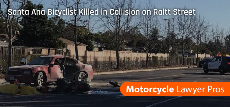 Santa Ana Bicyclist Killed in Collision on Raitt Street